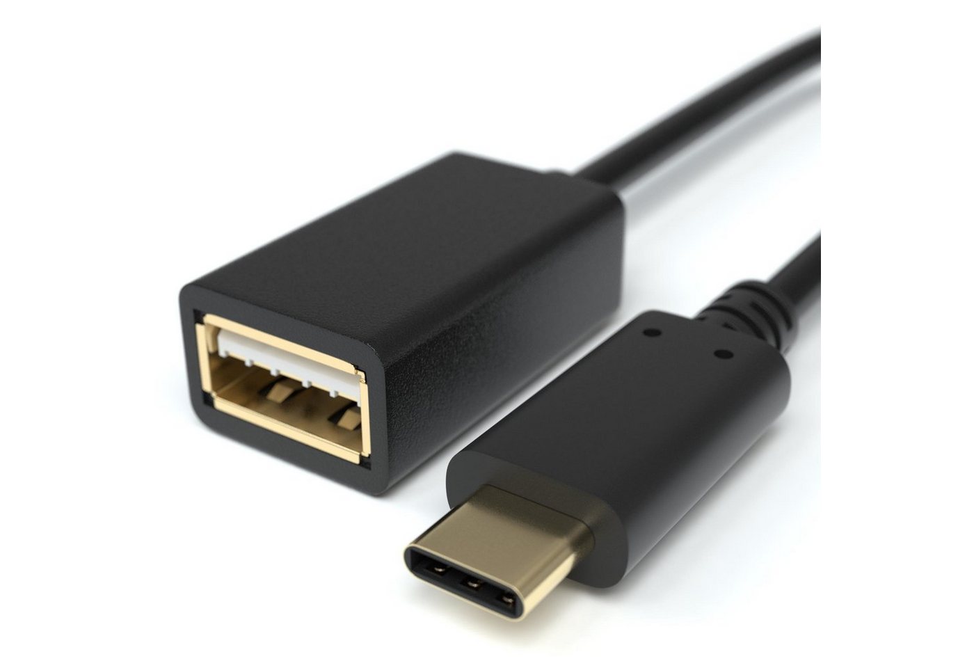JAMEGA USB-OTG Adapter Kabel USB Typ A auf USB Typ C USB-Adapter – Bild 2 von 4