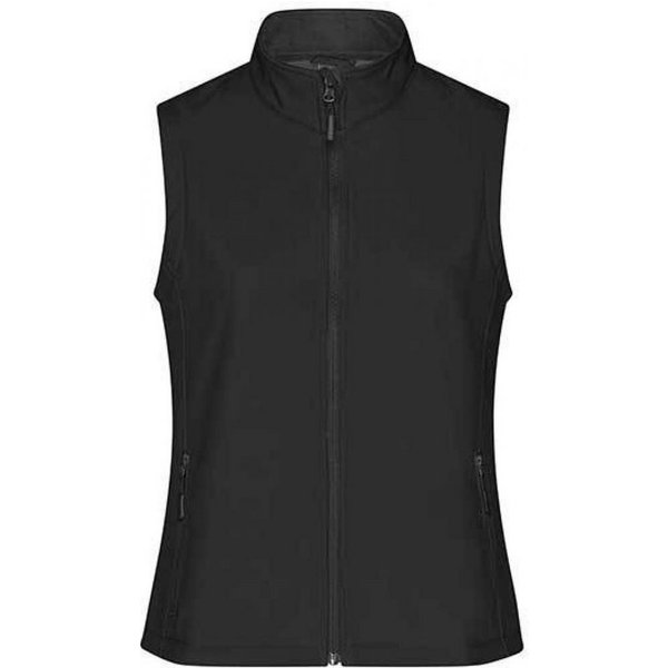 James & Nicholson Funktionsweste Damen Promo Softshell Vest / Wasserabweisend, winddicht
