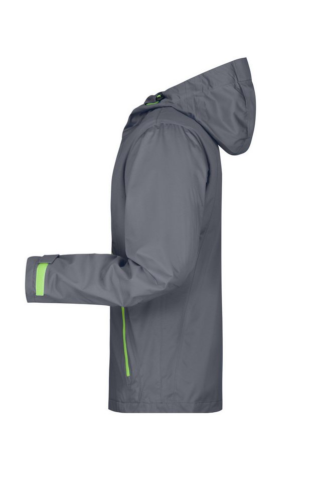 James & Nicholson Softshelljacke Extrem wetterbeständige Herren Jacke für alle Outdooraktivitäten Ultraleichte Softshelljacke für extreme Wetterbedingungen – Bild 3 von 4