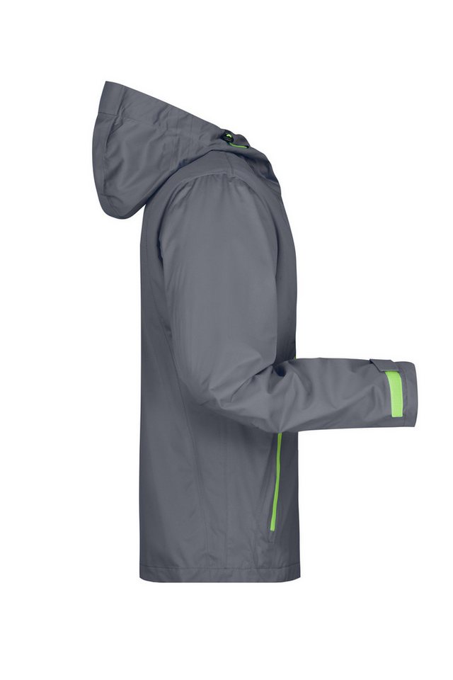 James & Nicholson Softshelljacke Extrem wetterbeständige Herren Jacke für alle Outdooraktivitäten Ultraleichte Softshelljacke für extreme Wetterbedingungen – Bild 4 von 4