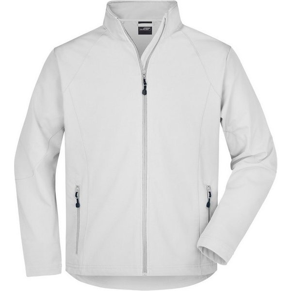 James & Nicholson Softshelljacke Trendige Herren Jacke aus elastischem Softshell JN1020 Wind- und wasserabweisend (2.000 mm Wassersäule)