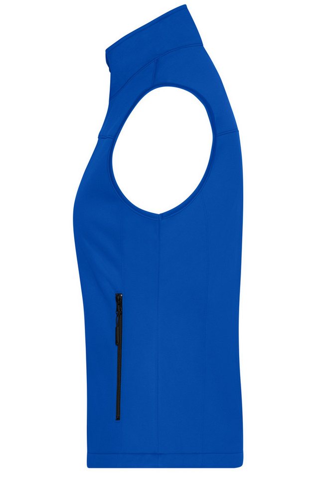 James & Nicholson Softshellweste Leicht taillierte Damen Softshellweste im sportlichen Look JN1169 Wind- und wasserabweisend (5.000 mm Wassersäule) – Bild 3 von 4