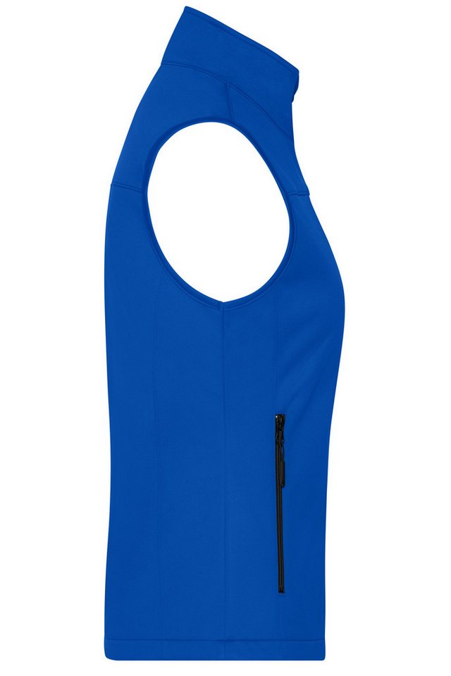 James & Nicholson Softshellweste Leicht taillierte Damen Softshellweste im sportlichen Look JN1169 Wind- und wasserabweisend (5.000 mm Wassersäule) – Bild 4 von 4