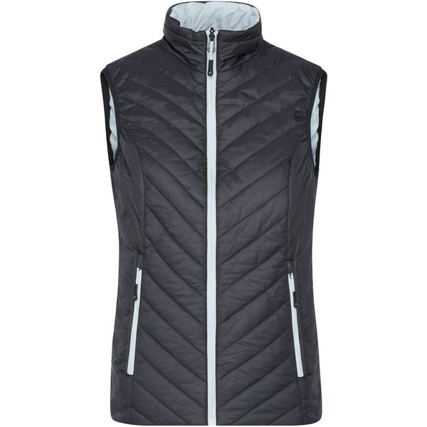 James & Nicholson Steppweste Taillierte und leichte Damen Wende-Steppweste JN1089 Mit sorona®AURA Wattierung