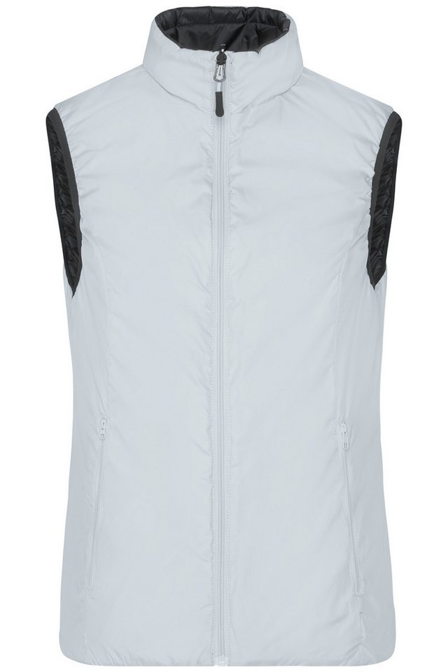 James & Nicholson Steppweste Taillierte und leichte Damen Wende-Steppweste JN1089 Mit sorona®AURA Wattierung – Bild 2 von 5