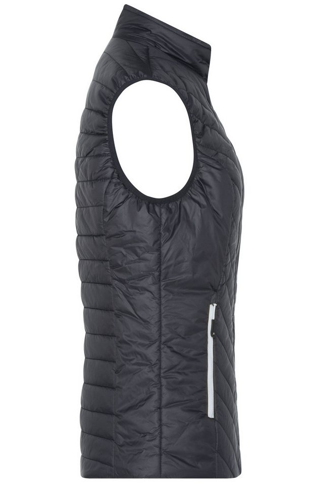 James & Nicholson Steppweste Taillierte und leichte Damen Wende-Steppweste JN1089 Mit sorona®AURA Wattierung – Bild 5 von 5