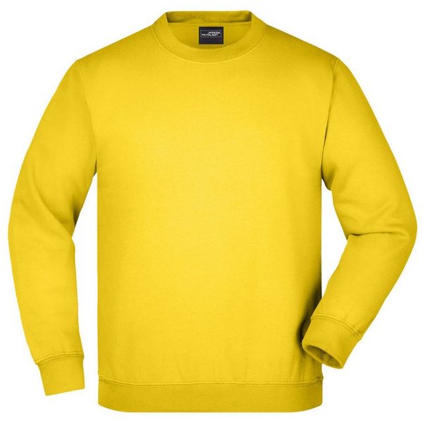 James & Nicholson Sweatshirt Kinder Sweatpullover innen weich angeraut Bequemer und angenehm warmer Pulli für Schule und Freizeit