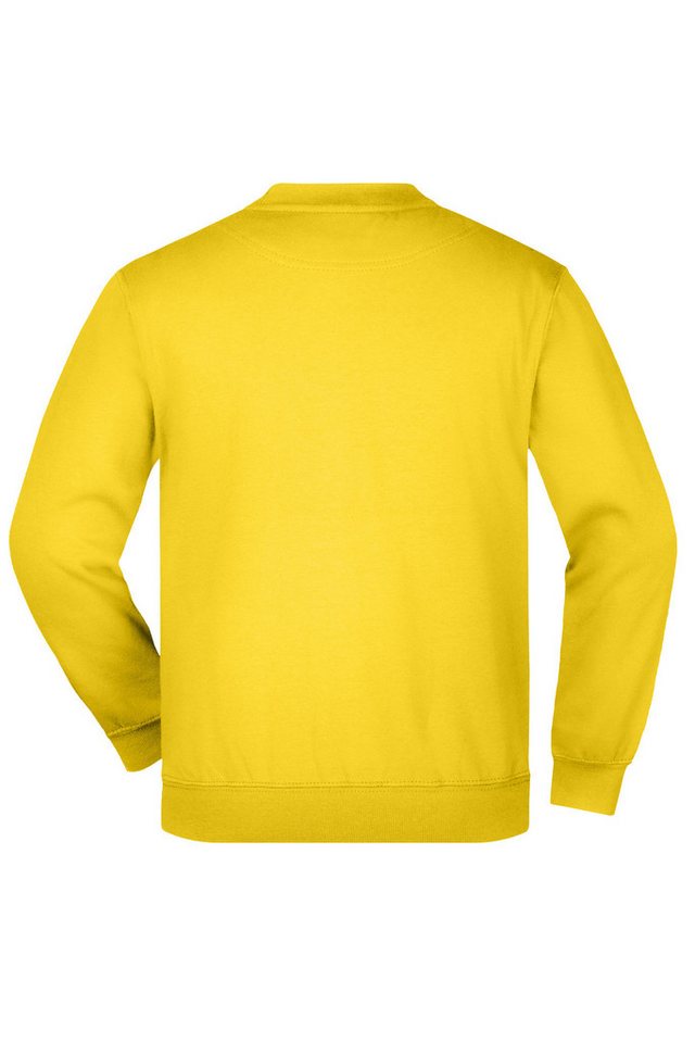 James & Nicholson Sweatshirt Kinder Sweatpullover innen weich angeraut Bequemer und angenehm warmer Pulli für Schule und Freizeit – Bild 2 von 4