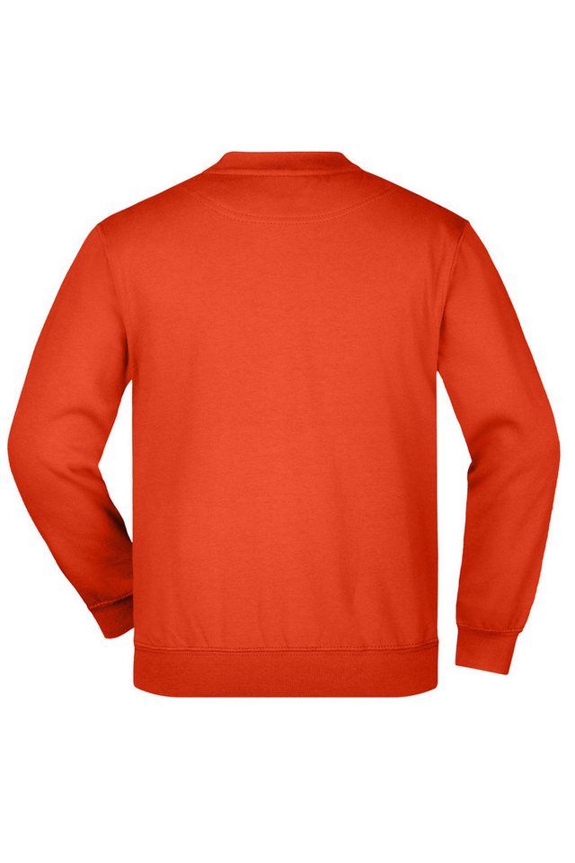 James & Nicholson Sweatshirt Kinder Sweatpullover innen weich angeraut Bequemer und angenehm warmer Pulli für Schule und Freizeit – Bild 2 von 4