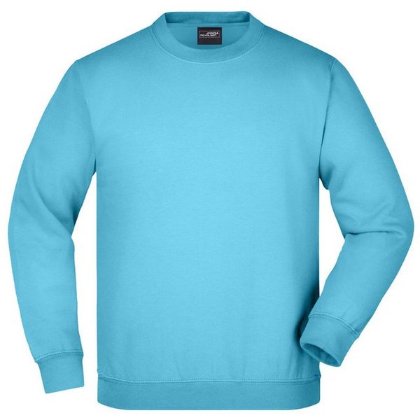 James & Nicholson Sweatshirt Kinder Sweatpullover innen weich angeraut Bequemer und angenehm warmer Pulli für Schule und Freizeit