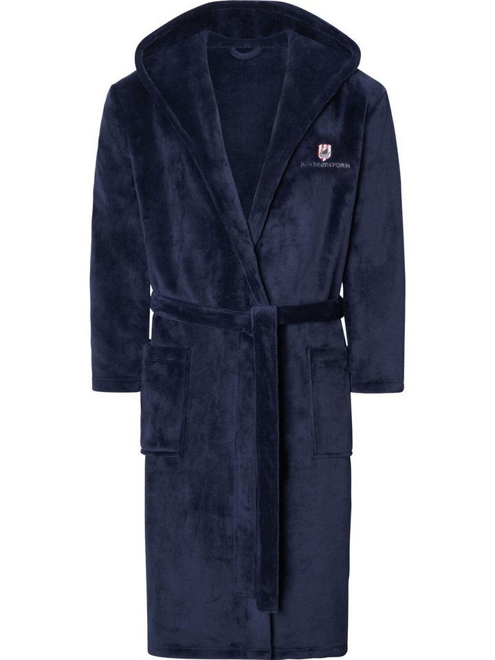 Jan Vanderstorm Bademantel FRODE, Langform, 100 % Polyester, - – Bild 3 von 5