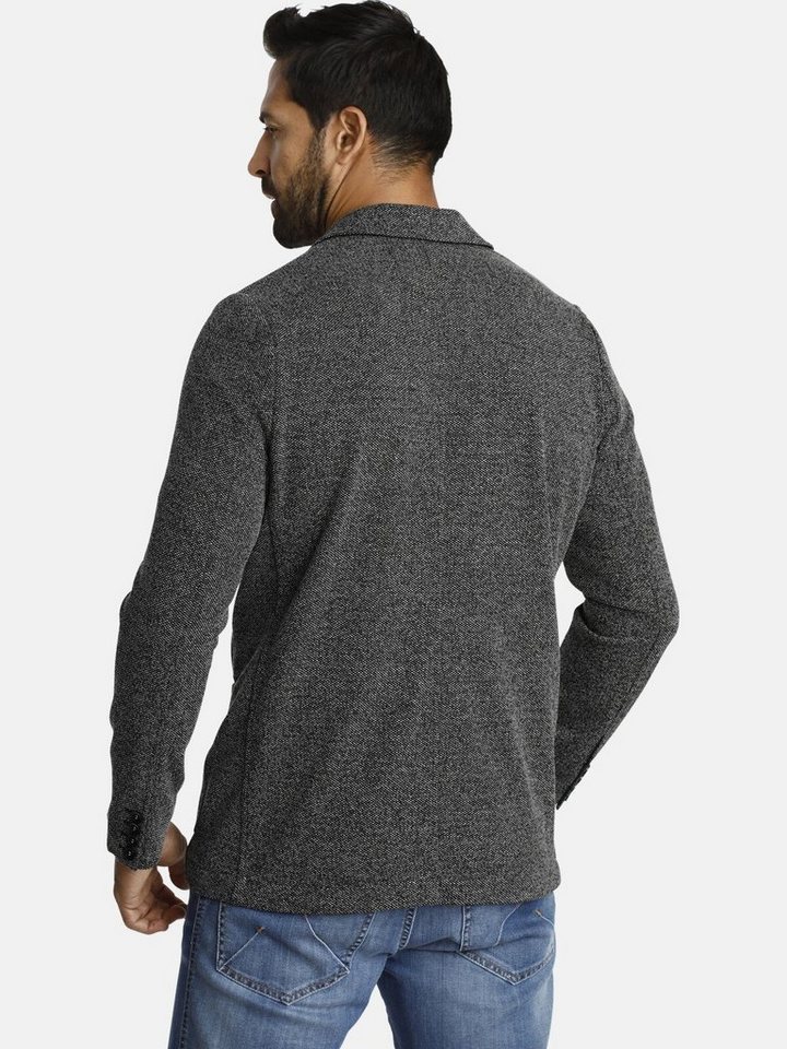 Jan Vanderstorm Jerseysakko ALBIN leichter Polyester-Viskose-Mix – Bild 2 von 5