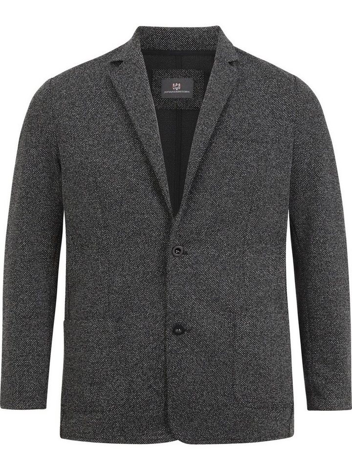 Jan Vanderstorm Jerseysakko ALBIN leichter Polyester-Viskose-Mix – Bild 3 von 5