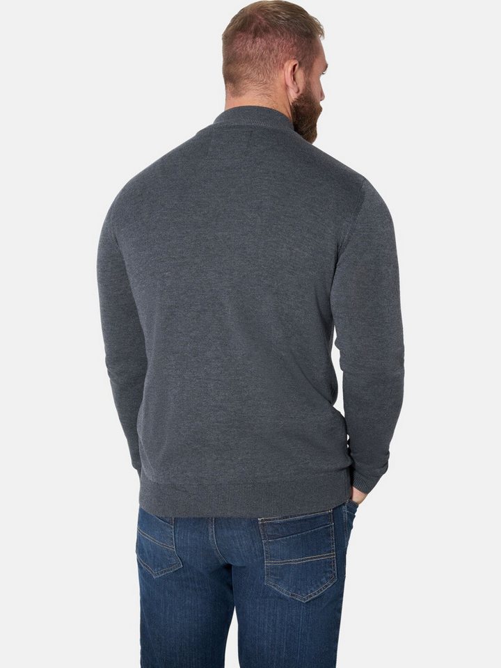 Jan Vanderstorm Strickjacke AGNER mit Zwei-Wege-Reißverschluss – Bild 3 von 5