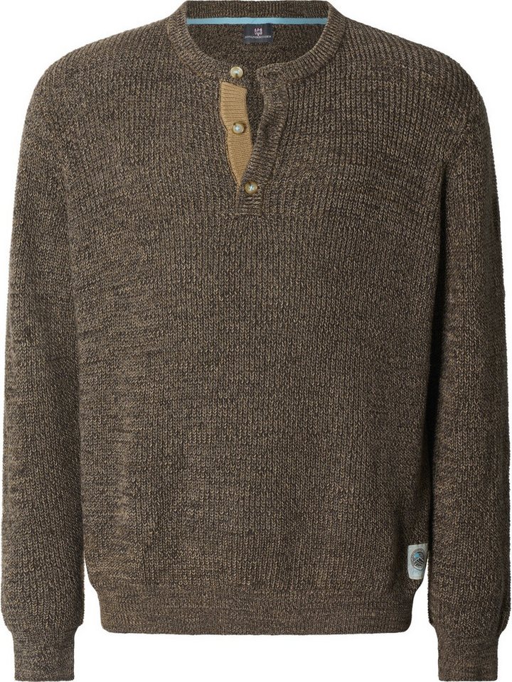 Jan Vanderstorm Strickpullover TJUSE aus dreifarbigem Grobstrick – Bild 3 von 5