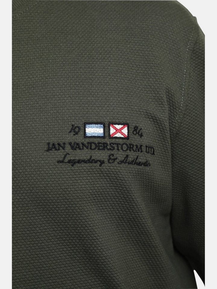 Jan Vanderstorm Sweatshirt VILJAR +Fit Kollektion, Bauchschnitt – Bild 4 von 5