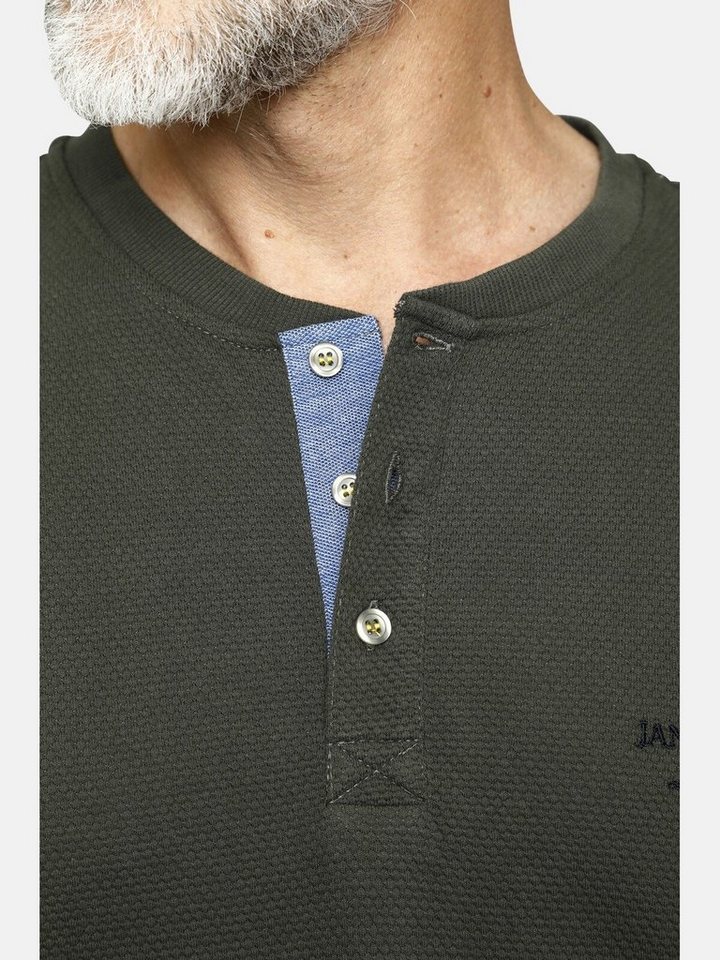 Jan Vanderstorm Sweatshirt VILJAR +Fit Kollektion, Bauchschnitt – Bild 5 von 5