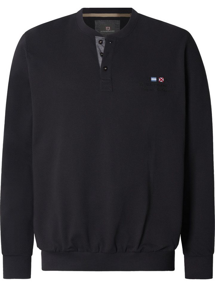 Jan Vanderstorm Sweatshirt VILJAR +Fit Kollektion, Bauchschnitt – Bild 3 von 5