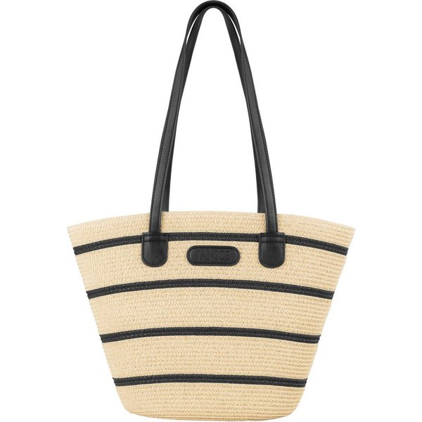 Janice Strandtasche Sommer Tasche Coyhaique, Damen Handtasche mit PU-Henkeln