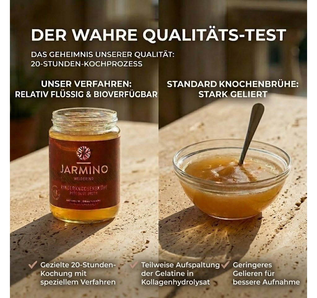 JARMINO Brühe Rinderknochenbrühe, 6 x 2100 ml – Bild 3 von 5