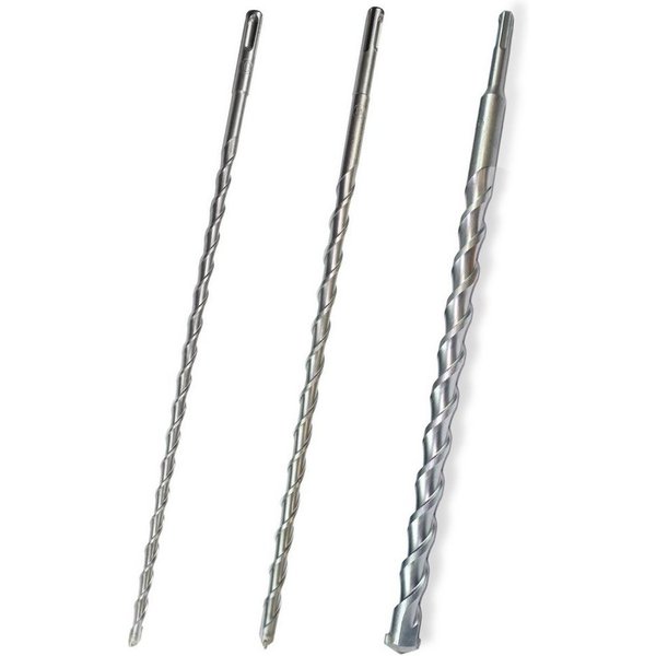 Jb - Perfect Steinbohrer sds plus Steinbohrer 3er Set Ø 10-14-20 mm x 40 cm/Betonbohrer, (3-tlg)