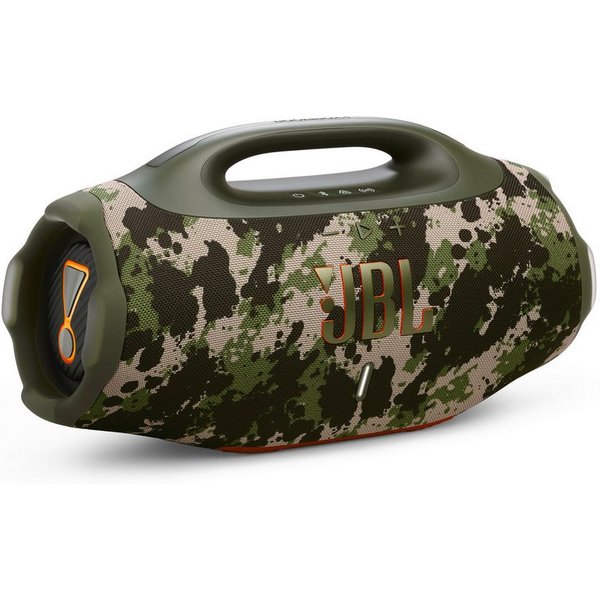 JBL Boombox 4 Bluetooth-Lautsprecher (Bluetooth, 65 W, Akku austauschbar für noch längeren Musikgenuss)