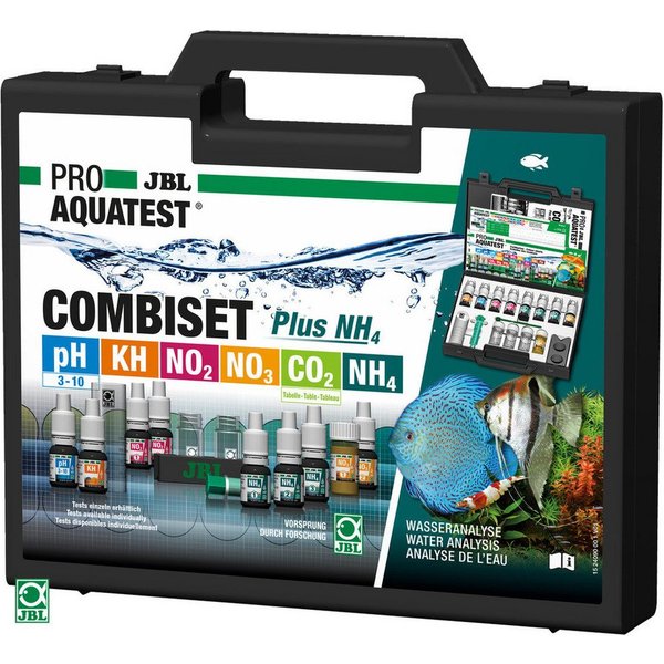 JBL GmbH & Co. KG Aquarium-Wassertest ProAquaTest Combi Set Plus NH4