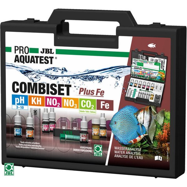 JBL GmbH & Co. KG Aquarium-Wassertest ProAquaTest Combi Set Plus Fe