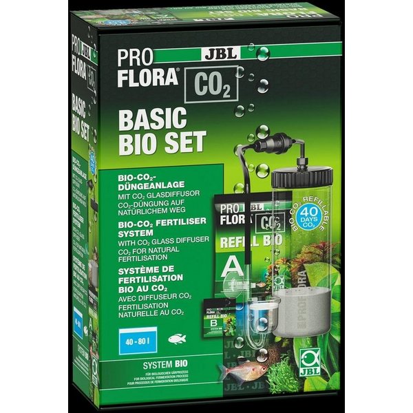 JBL GmbH & Co. KG CO2 Diffusor JBL Proflora CO2 Basis Set Bio CO2-Düngeanlagen für 40 - 80 l