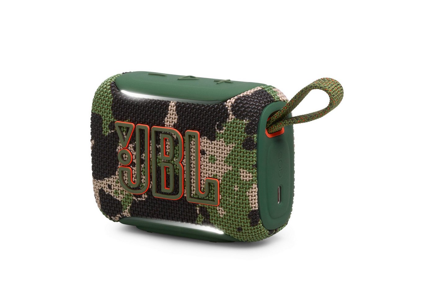JBL GO 5 Bluetooth-Lautsprecher 1.0 (A2DP Bluetooth, Bluetooth, AVRCP Bluetooth, 4,8 W, Kompakter, wasserdichter und stoßfester Lautsprecher) – Bild 3 von 5