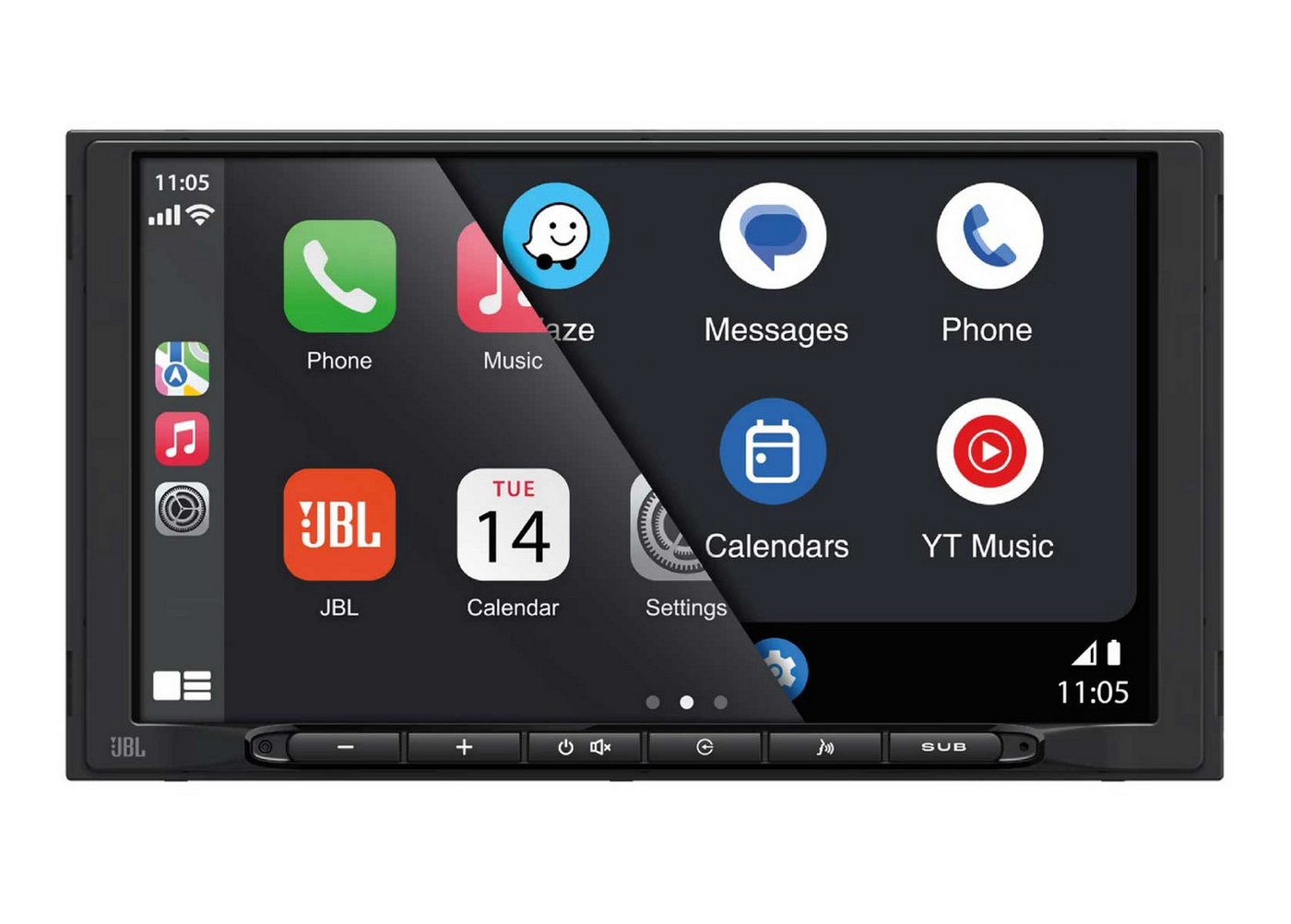 JBL Legend 700 7 " Touchscreen Multimedia Receiver 2-DIN Autoradio (Freisprecheinrichtung) – Bild 2 von 4