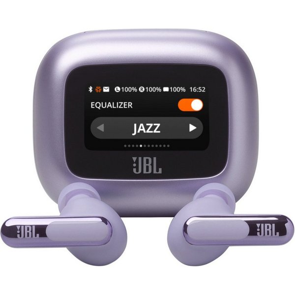 JBL LIVE BEAM 3 wireless In-Ear-Kopfhörer (Adaptive Noise-Cancelling, Hi-Res, Multi-Point-Verbindung, A2DP Bluetooth, True Adaptive Noise Cancelling, IP55, Pers