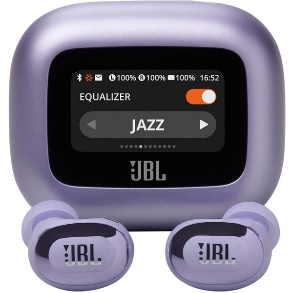 JBL LIVE BUDS 3 wireless In-Ear-Kopfhörer (Adaptive Noise-Cancelling, Hi-Res, Multi-Point-Verbindung, A2DP Bluetooth, True Adaptive Noise Cancelling, IP55, Pers