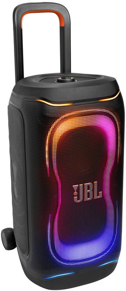 JBL PARTYBOX 330 Party-Lautsprecher (A2DP Bluetooth, Bluetooth, AVRCP Bluetooth, 280 W, Tragbarer Party-Lautsprecher mit Beleuchtung, Teleskopgriff und Rollen) – Bild 3 von 5