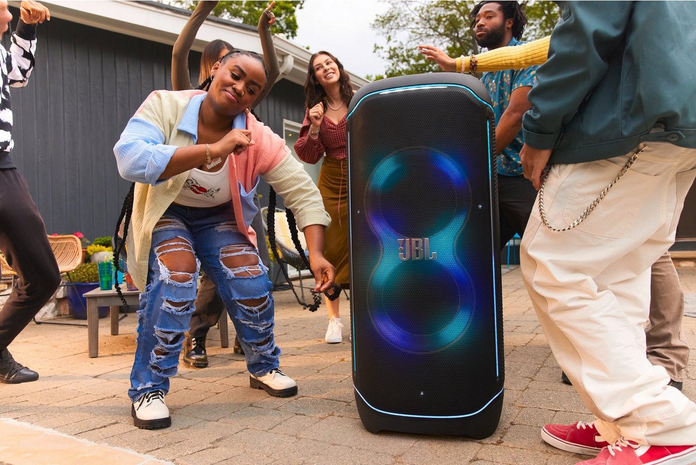 JBL PartyBox Ultimate Party-Lautsprecher (Bluetooth, 1100 W) – Bild 4 von 5