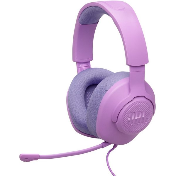 JBL Quantum 100M2 Gaming-Headset (Mikrofon abnehmbar, Stummschaltung, nicht vorhanden, JBL QuantumSOUND Signatur, abnehmbares Mikrofon mit Stummschaltung)