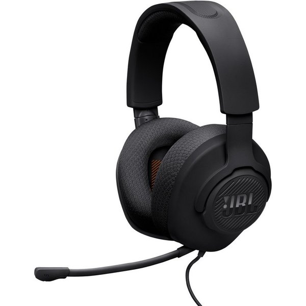 JBL Quantum 100M2 Gaming-Headset (Mikrofon abnehmbar, Stummschaltung, nicht vorhanden, JBL QuantumSOUND Signatur, abnehmbares Mikrofon mit Stummschaltung)