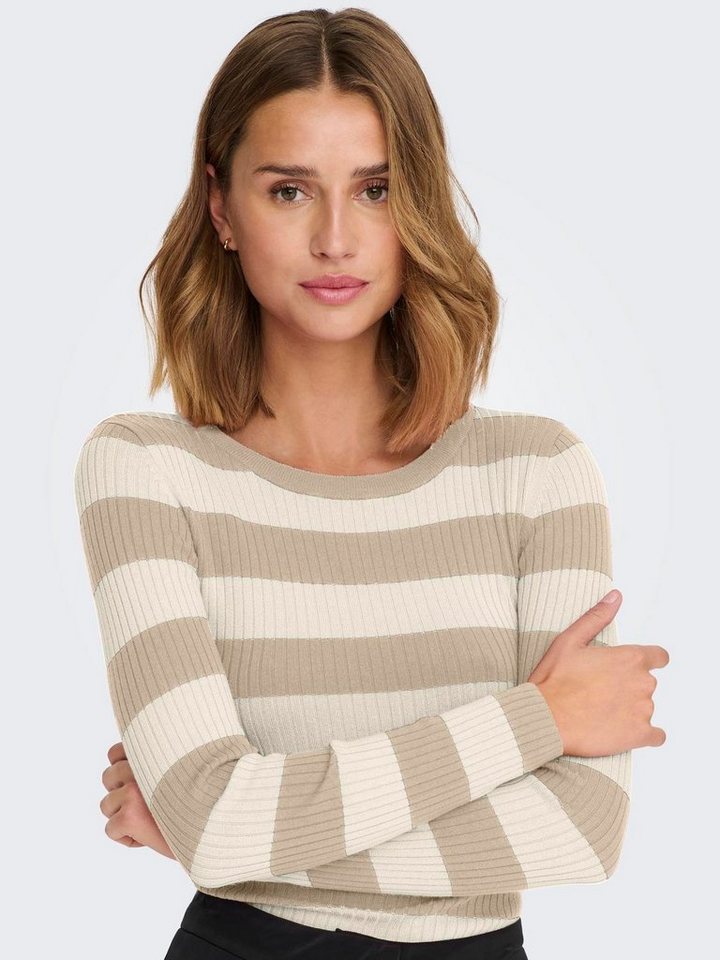 JDY Rundhalspullover JDYPLUM L/S O-NECK PULLOVER KNT NOOS – Bild 2 von 5