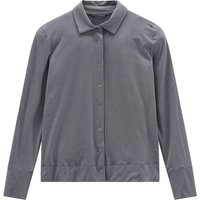 JEANNE BARET Damen Hemd, Größe 42 in Grau
