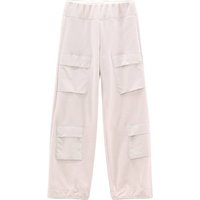 JEANNE BARET Damen Keilhose, Größe 40 in Pink