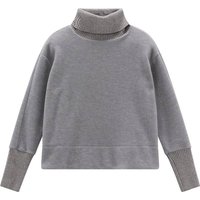 JEANNE BARET Damen Sweatshirt, Größe 36 in Grau