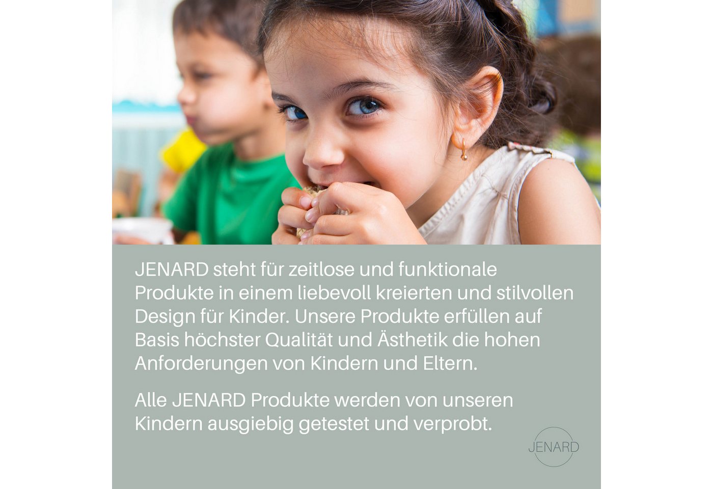 JENARD Lunchbox Brotdose Kinder mit 7 Fächern – Bento Box für Schule & Kindergarten, PP, Tritan, Auslaufsicher, BPA-frei, herausnehmbarer Einsatz, kindgerecht – Bild 5 von 5