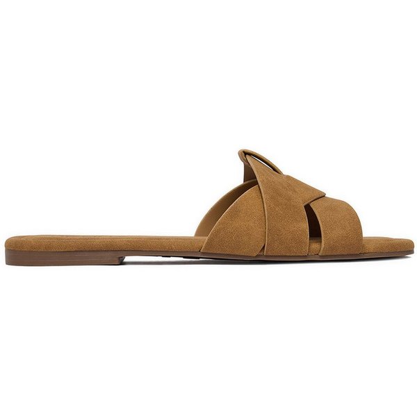 Jenny Jenny Damen-Flip-Flops, braun Badepantolette