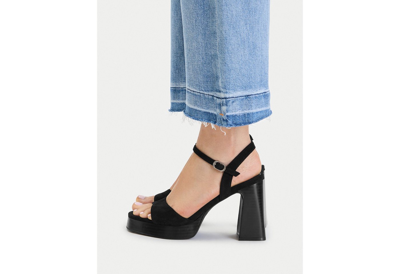 Jenny Jenny Damen-Sandalen Schwarz Sandale – Bild 2 von 4