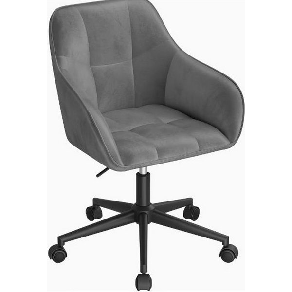 JEOBEST Bürostuhl Homeoffice Stuhl, PU Stuhl Höhenverstellbar Bürostuhl ergonomisch, (1 St) für Arbeitszimmer Schlafzimmer,bis 120kg
