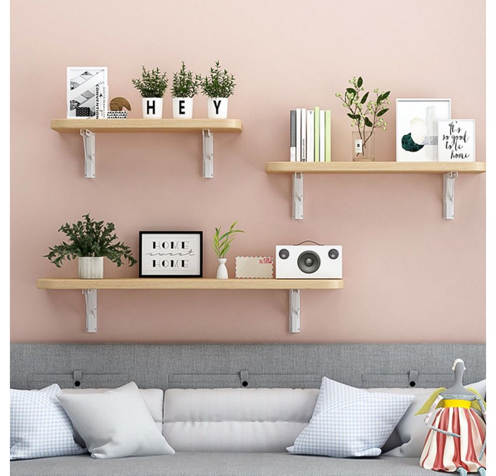 JEOBEST Klapptisch Wandklapptisch, Klappbarer Esstisch, Schreibtisch, Wandmontage, 60cm, Metallklappgestell – Bild 2 von 5