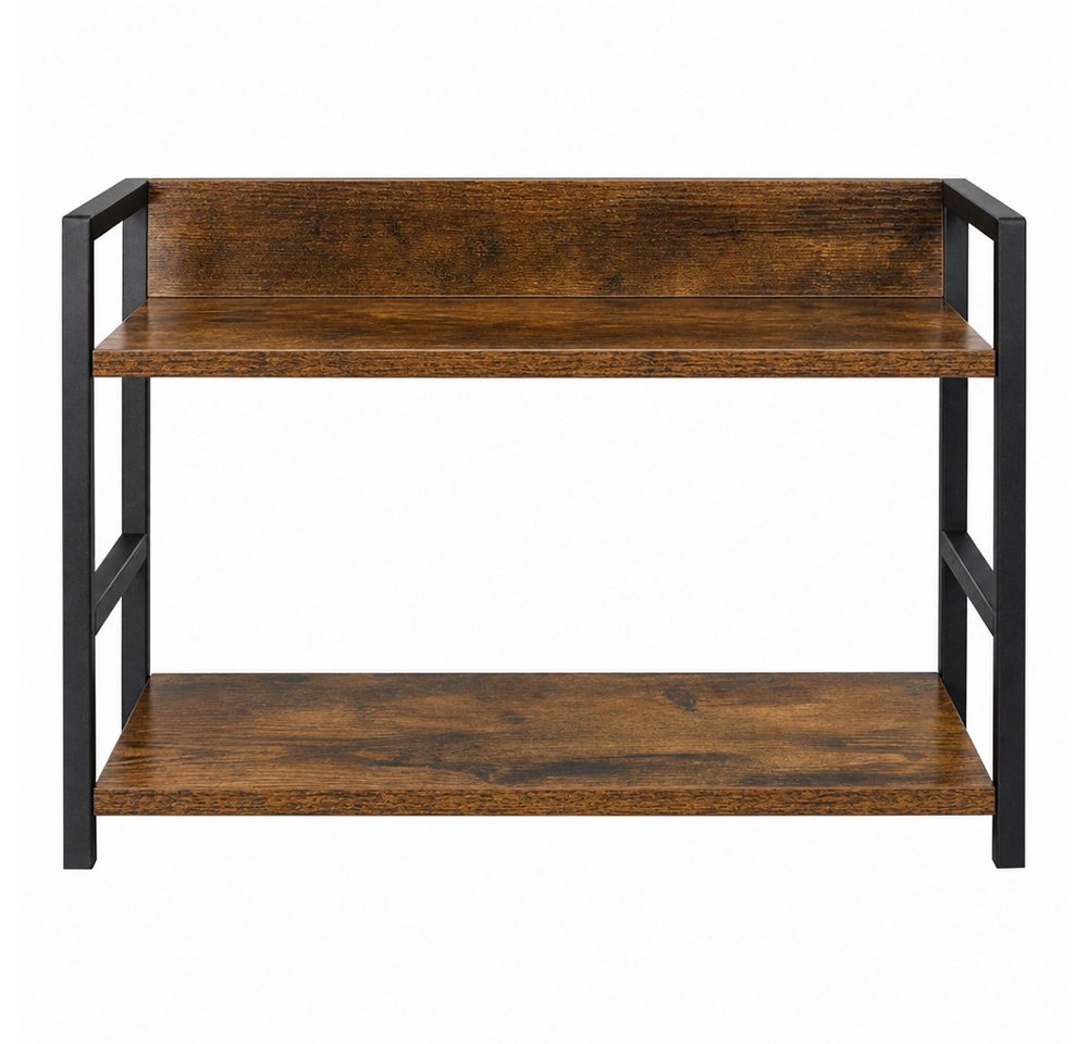 JEOBEST Küchenregal Küchenregal mit 2 Ebenen, Aufbewahrungsregal, (1-tlg) für Arbeitsplatte, Küche, Esszimmer, Metallgestell – Bild 2 von 5