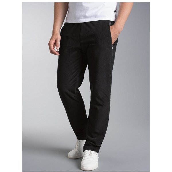 Trigema Jerseyhose TRIGEMA Fleece Freizeithose (1-tlg)