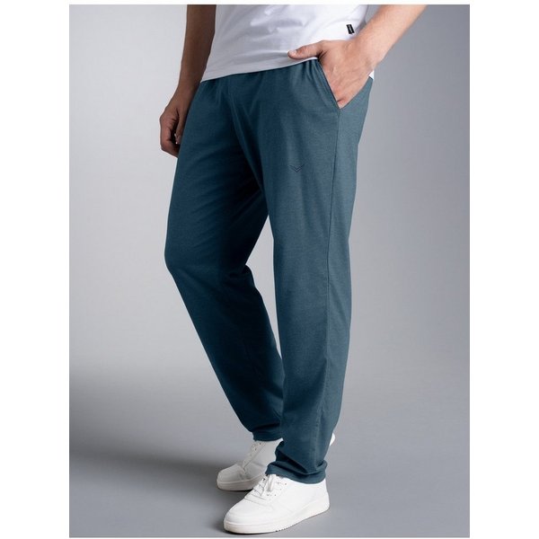 Trigema Jerseyhose TRIGEMA Hose DELUXE Baumwolle (1-tlg)