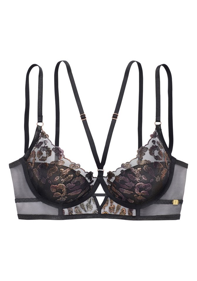 JETTE Push-up-BH, BH mit Bügel, als Dessous-Set kombinierbar sexy Unterwäsche, sexy Dessous, Reizwäsche Damen – Bild 2 von 5